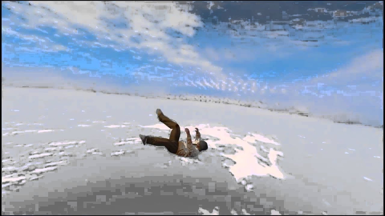 GTA V Falling from space