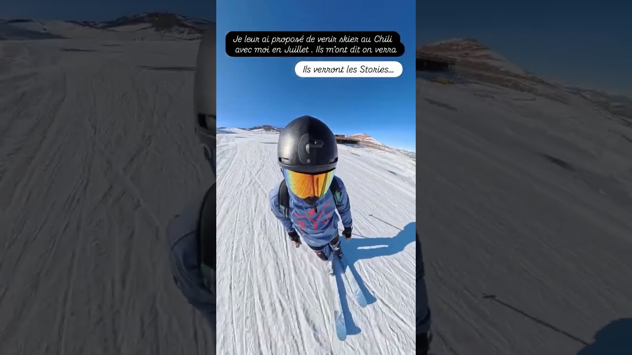 INDECIS 💀 #glisse #ski #skitrip #skiing #skichili #skilife #skichile #ride