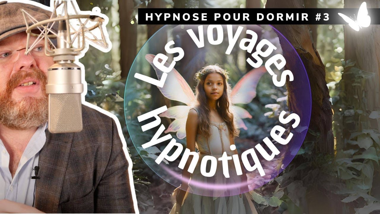 Hypnose PUISSANTE pour dormir 8 heures : destination sommeil magique [👁️Voyage hypnotique 3]