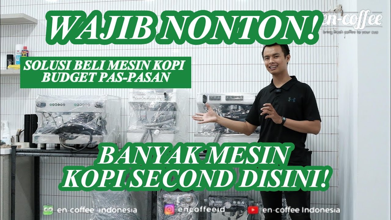 WAJIB NONTON SUPAYA PAHAM! Solusi beli mesin kopi budget pas Pasan!