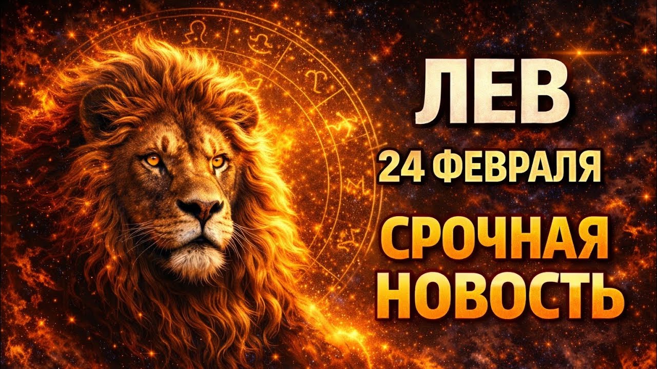 Лев. День, который многое расставит по местам | 24 февраля. Гороскоп на сегодня для Львов.
