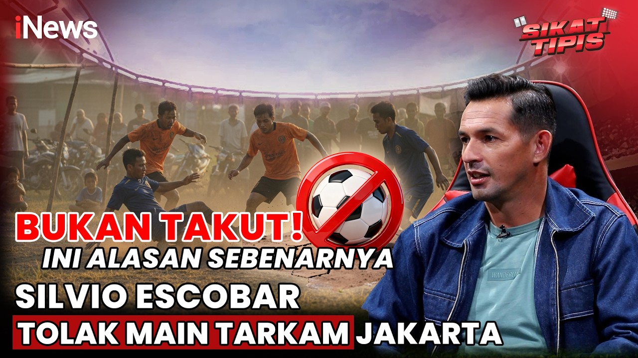 Silvio Escobar Tak Ambil Risiko, Tarkam Jakarta Terlalu Riskan buat Pemain Profesional | Sikat Tipis