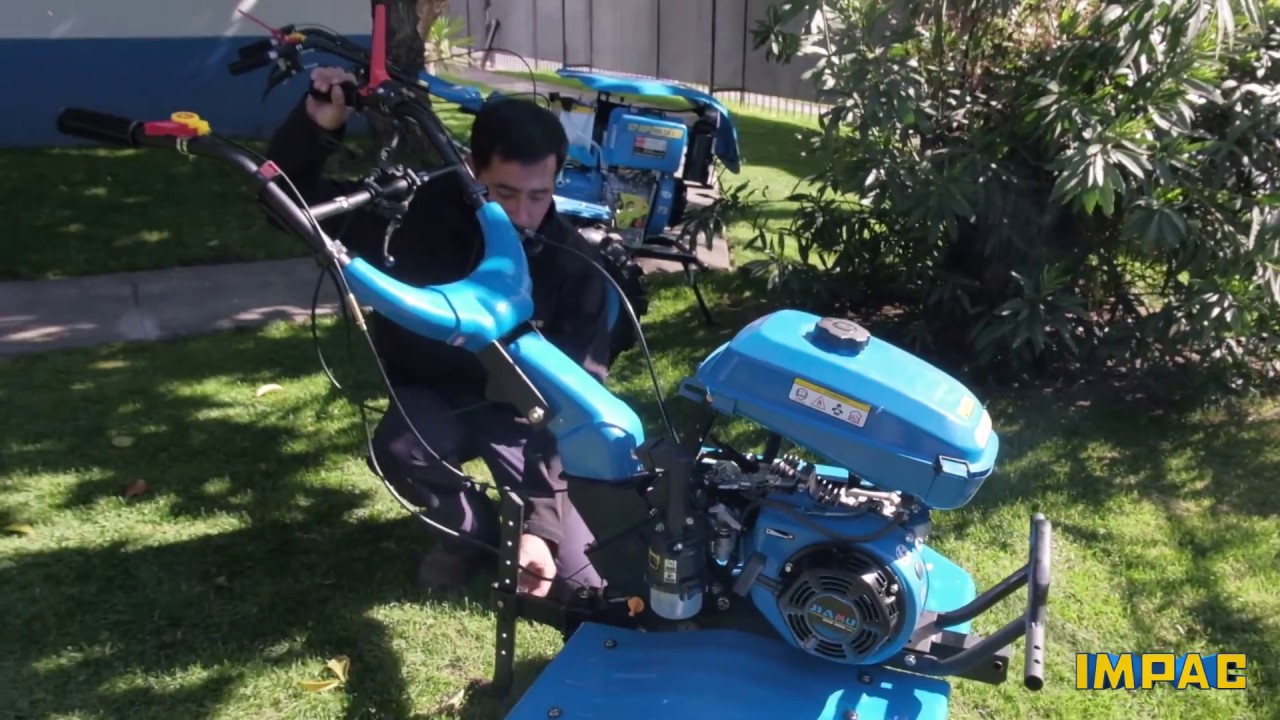 Tutorial de Uso Motocultivador 7 HP - Bencina - IMPAC