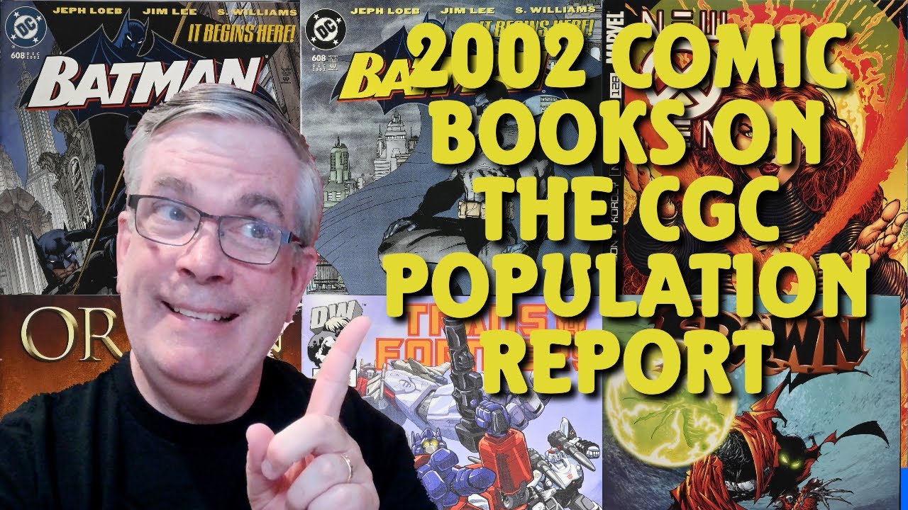 2002 Comic Books on the CGC Population Report