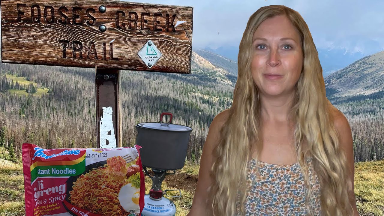 The food that I’m starting my Colorado Trail thru-hike with (Waterton Canyon to Breckenridge