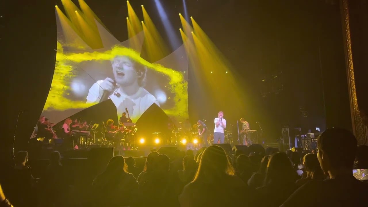 Ed Sheeran - The Hills of Aberfeldy (Subtract) Live King’s Theatre