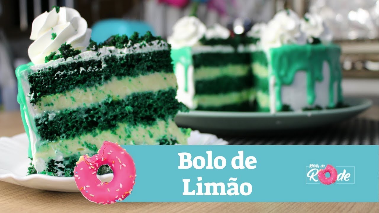 🔴 Bolo de Limão | Como Fazer Bolo de Limão Delicioso e Muito Fácil | Kitutes da Rode