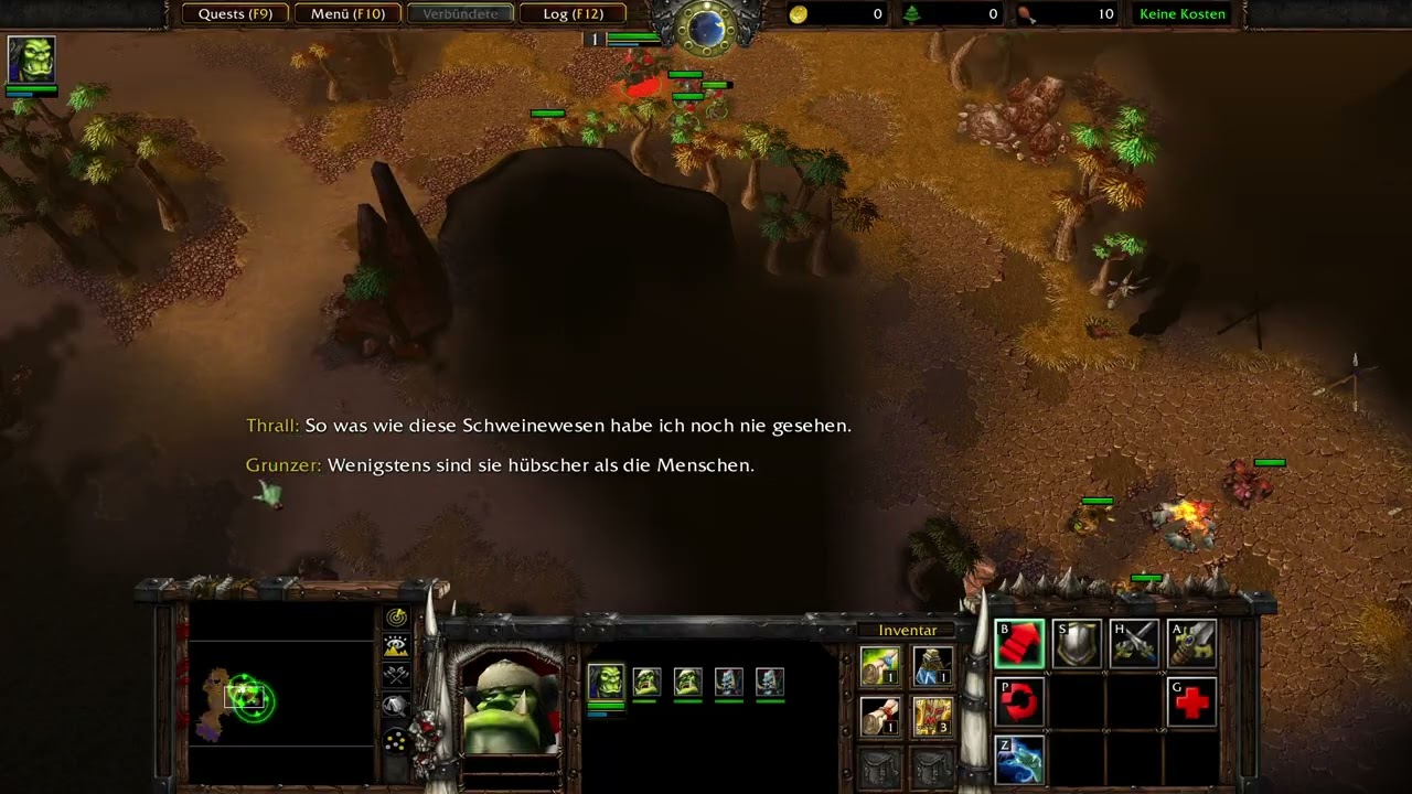 VoD Warcraft III #12 | Story Stream - Orc Kampagne: Der Marsch der Horde!