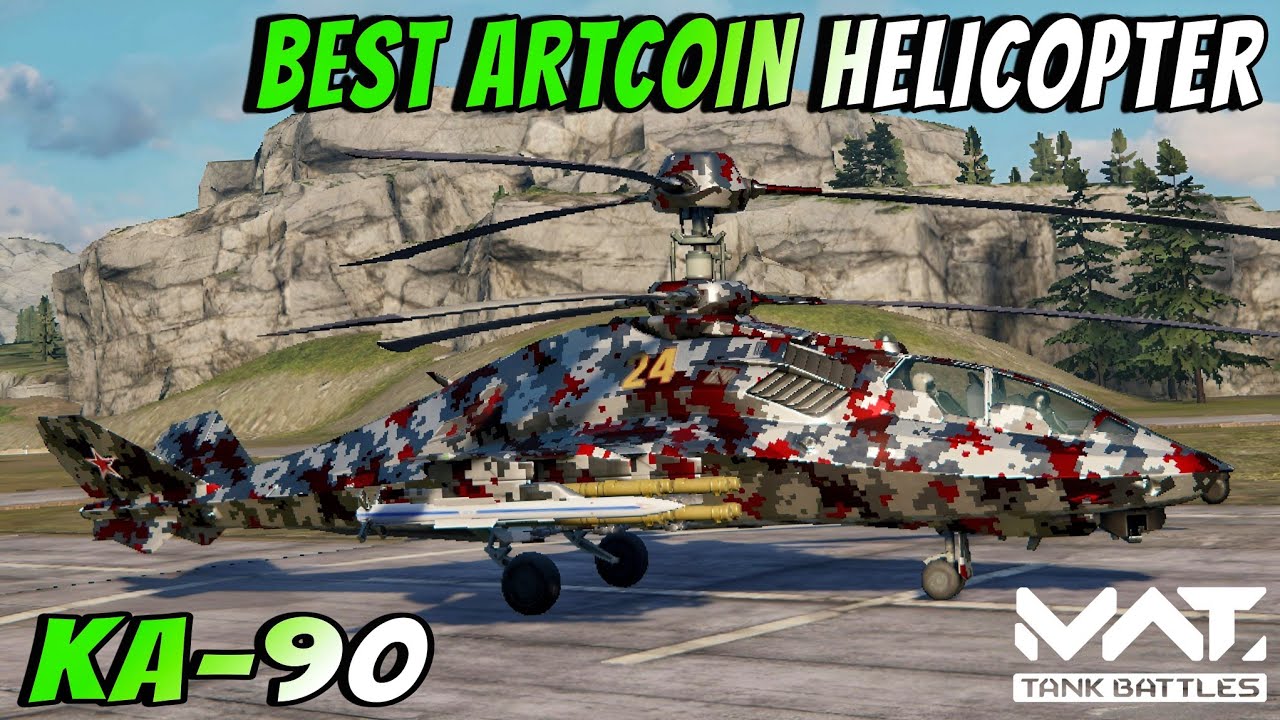 KA-90 - Mwt Brutal Helicopter 🔥 MWT :  TANK BATTLES 