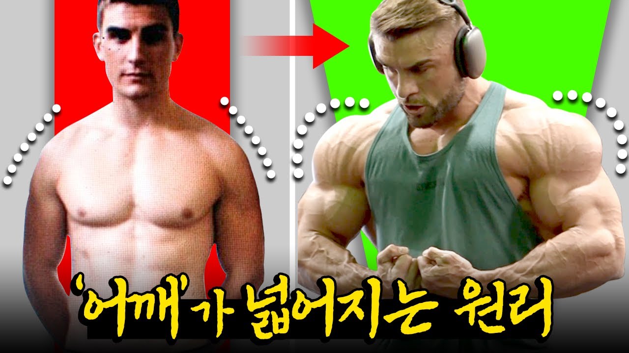 넓은 어깨는 어떻게 빠르게 만들 수 있을까? (어깨 프레임 넓히는 운동)