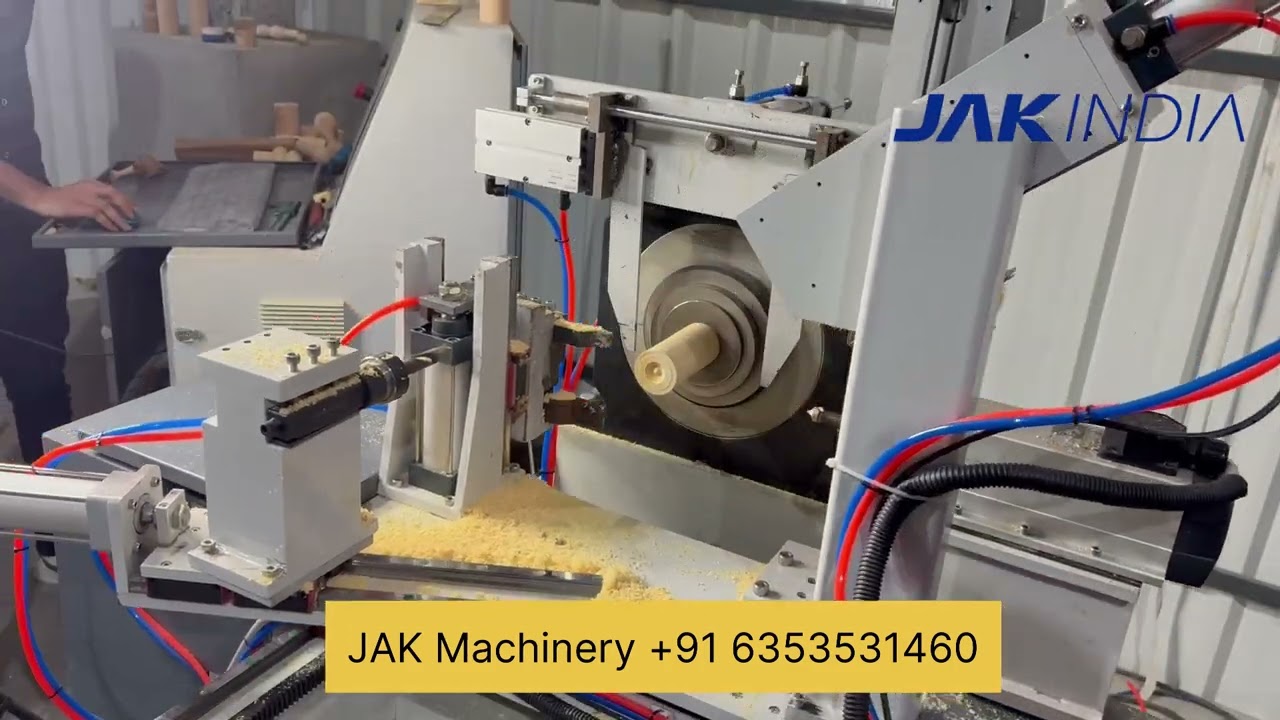 TBC wood lathe - Turning Boring Cutting multi functional CNC Wood lathe