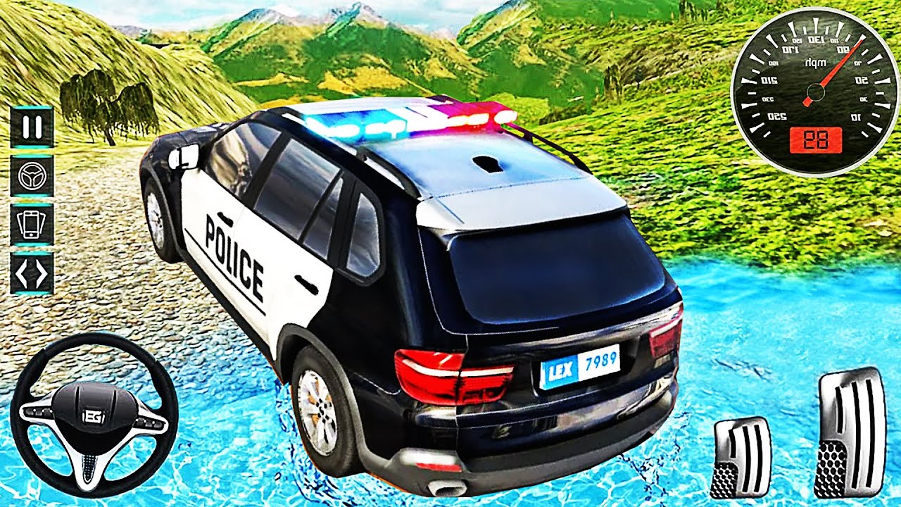 Police Prado Car Stunt Racing - Ramp 4x4 Cruiser Simulator Stunts 3D - Best Android GamePlay