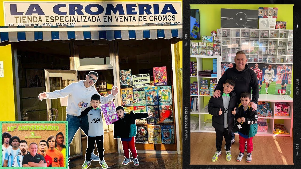 VISITAMOS LA CROMERIA de VALENCIA Y SORTEO BALÓN de ORO ADRENALYN XL!! 🎁⚽️