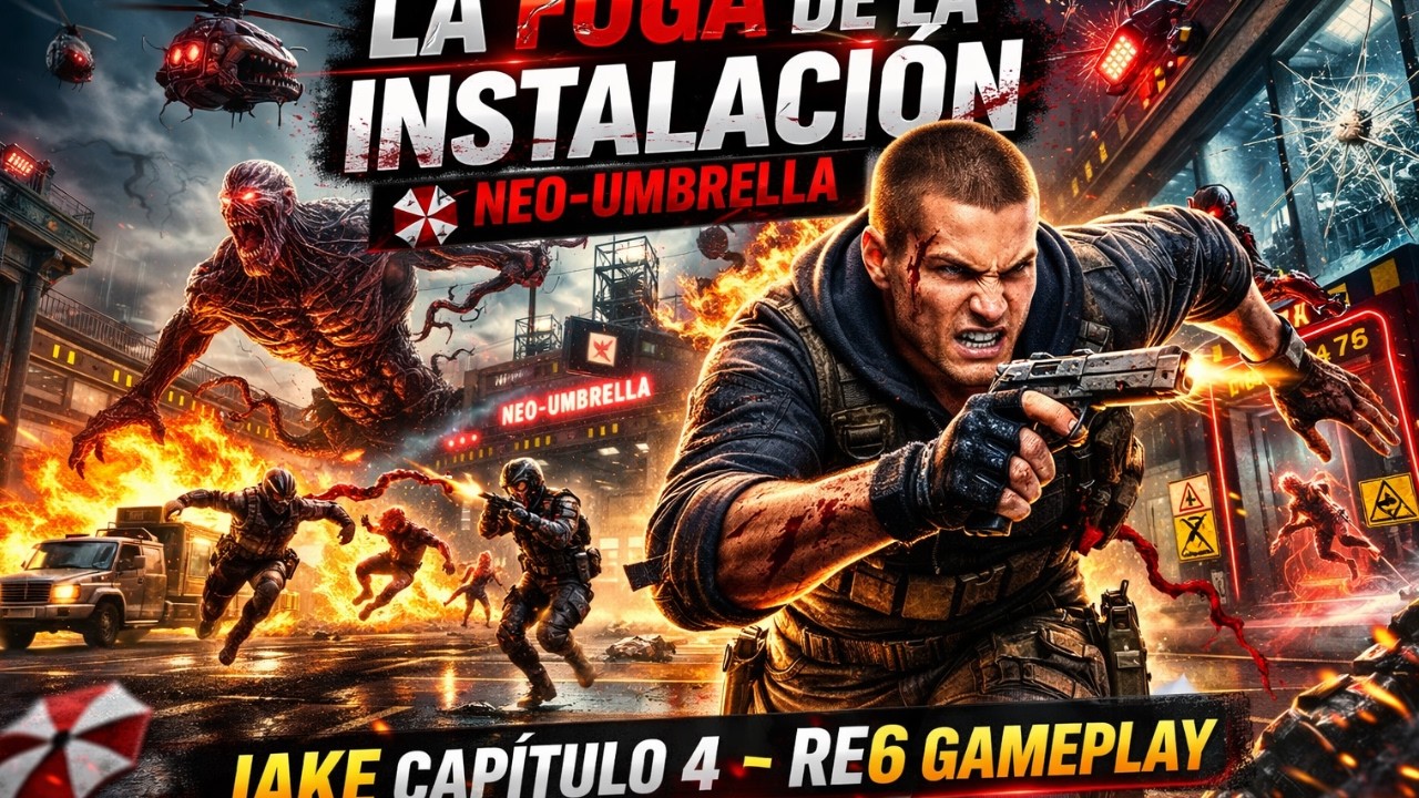 El Precio de la Sangre 🧬💥 | Jake Capítulo 4 – RE6 Gameplay