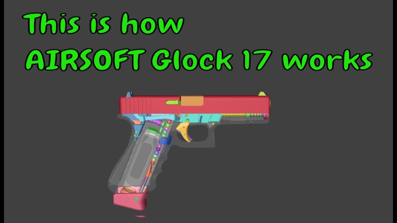 This is how AIRSOFT Glock 17 works | WOG |