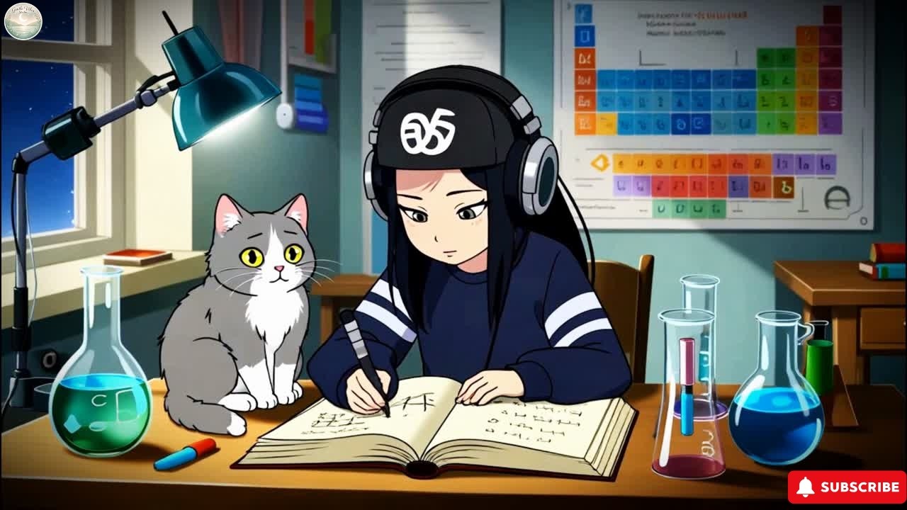 Chemistry Focus Mode 🧪 Lofi Beats for Science Study