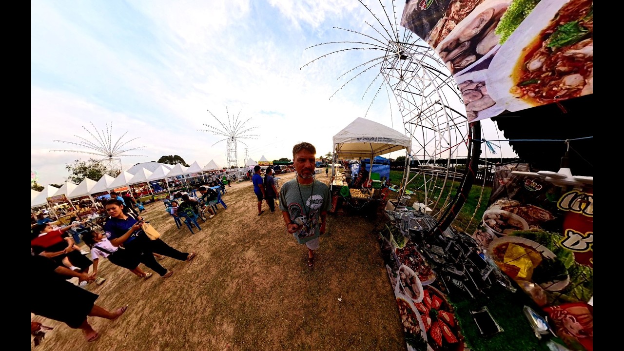 360°  Wat Ton Mamuang (Wat Nen Bunyaram) Temple Fair 26.02.2026