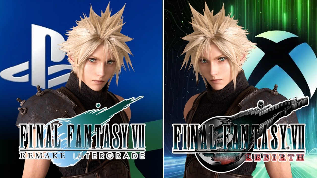 Comparando FINAL FANTASY 7 REMAKE com FINAL FANTASY 7 REBIRTH | Vai Rodar Assim no XBOX SERIES S?!