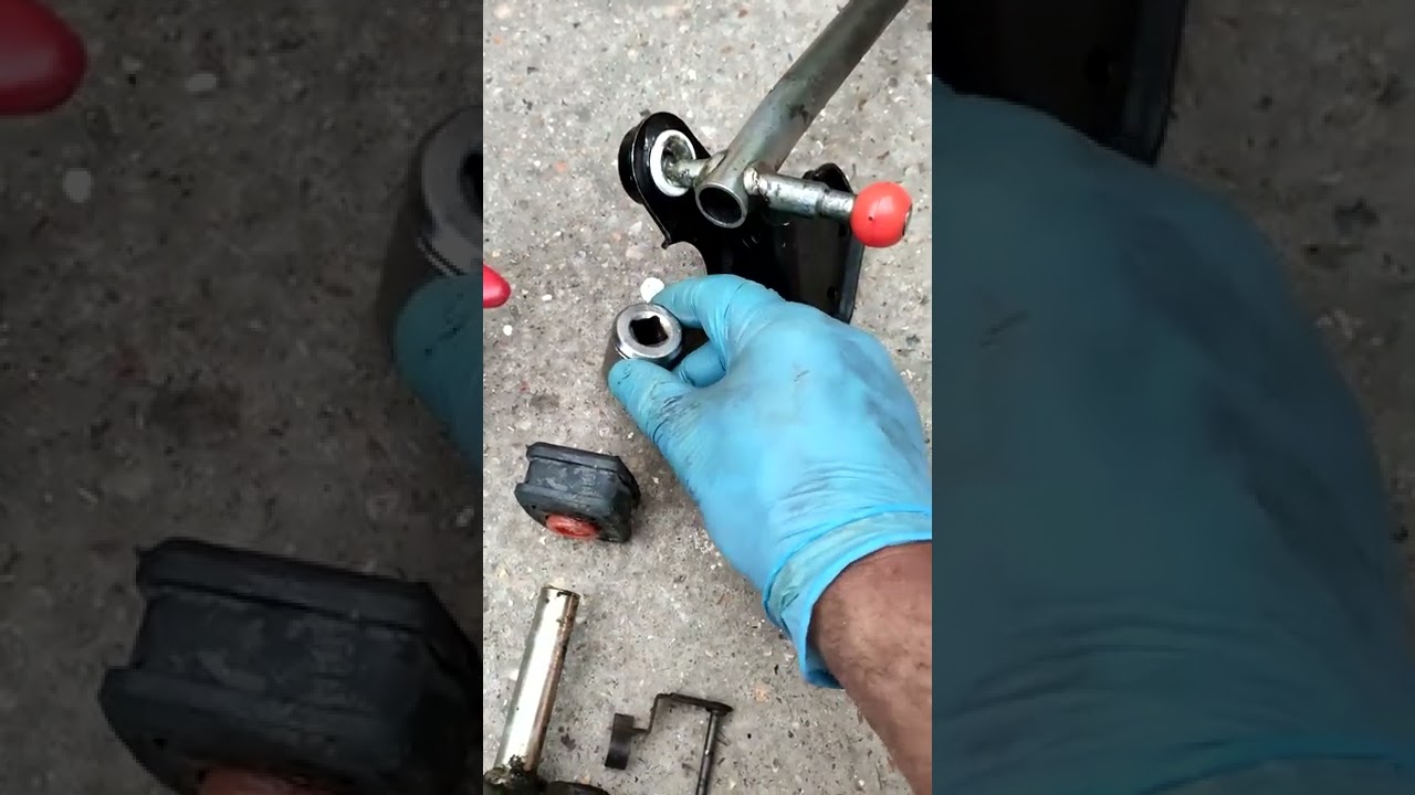 Réparation timonerie du manche de vitesses sur Volkswagen Transporter 4