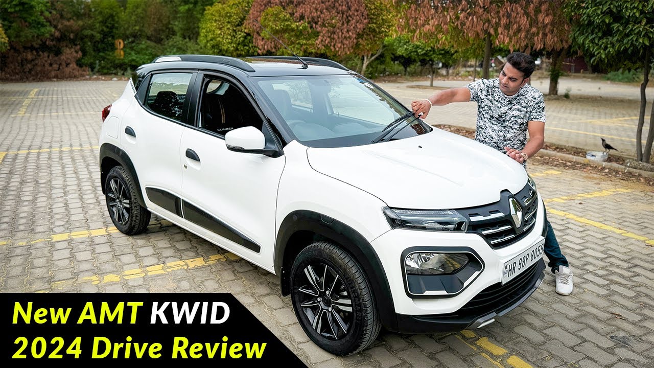 Second hand car mat lo KWID lelo - New KWID AMT 2024 Drive Review mileage price and deep details