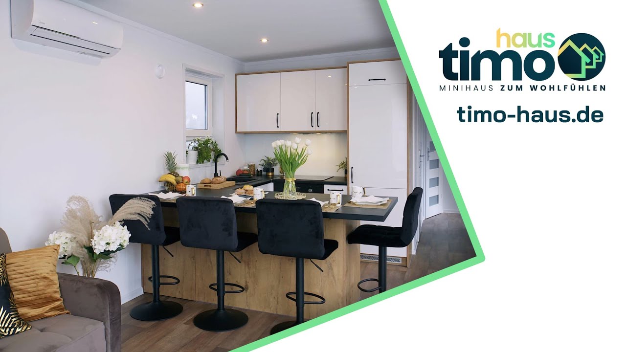 Traumhaftes Wohnzimmer - traumhaftes Mini Haus! Fertighaus Mobilheim Tiny House - timo-haus.de