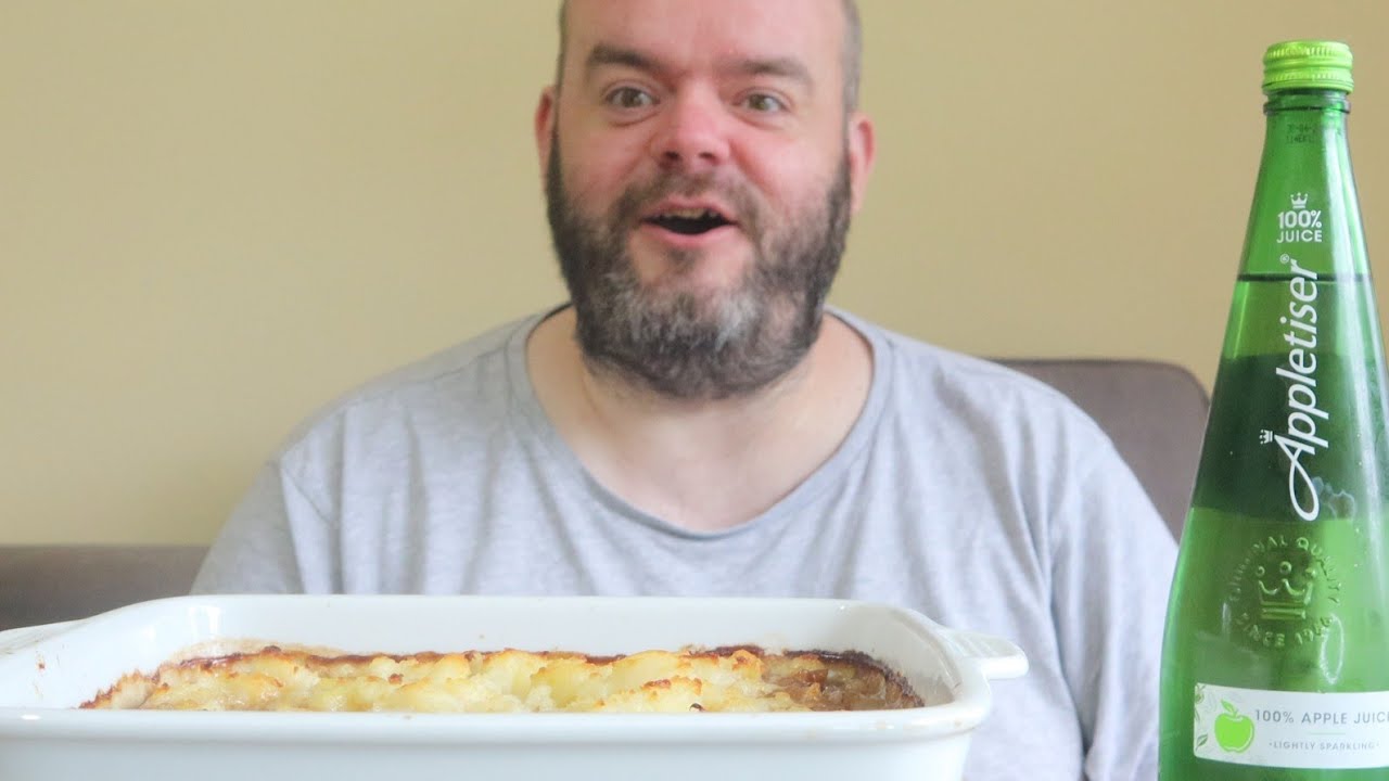 home made cottage pie uk mukbang