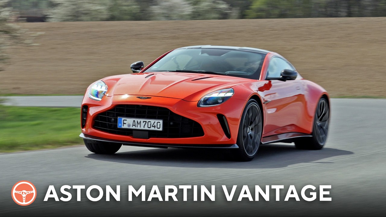 ASTON MARTIN VANTAGE. Takto vyzerá V8 radosť za 250 000 EUR - volant.tv test