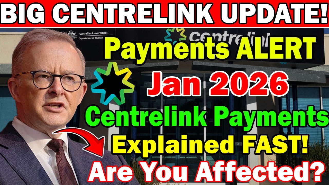 CENTRELINK 2026 UPDATE: NEW PAYMENT CHANGES CONFIRMED?