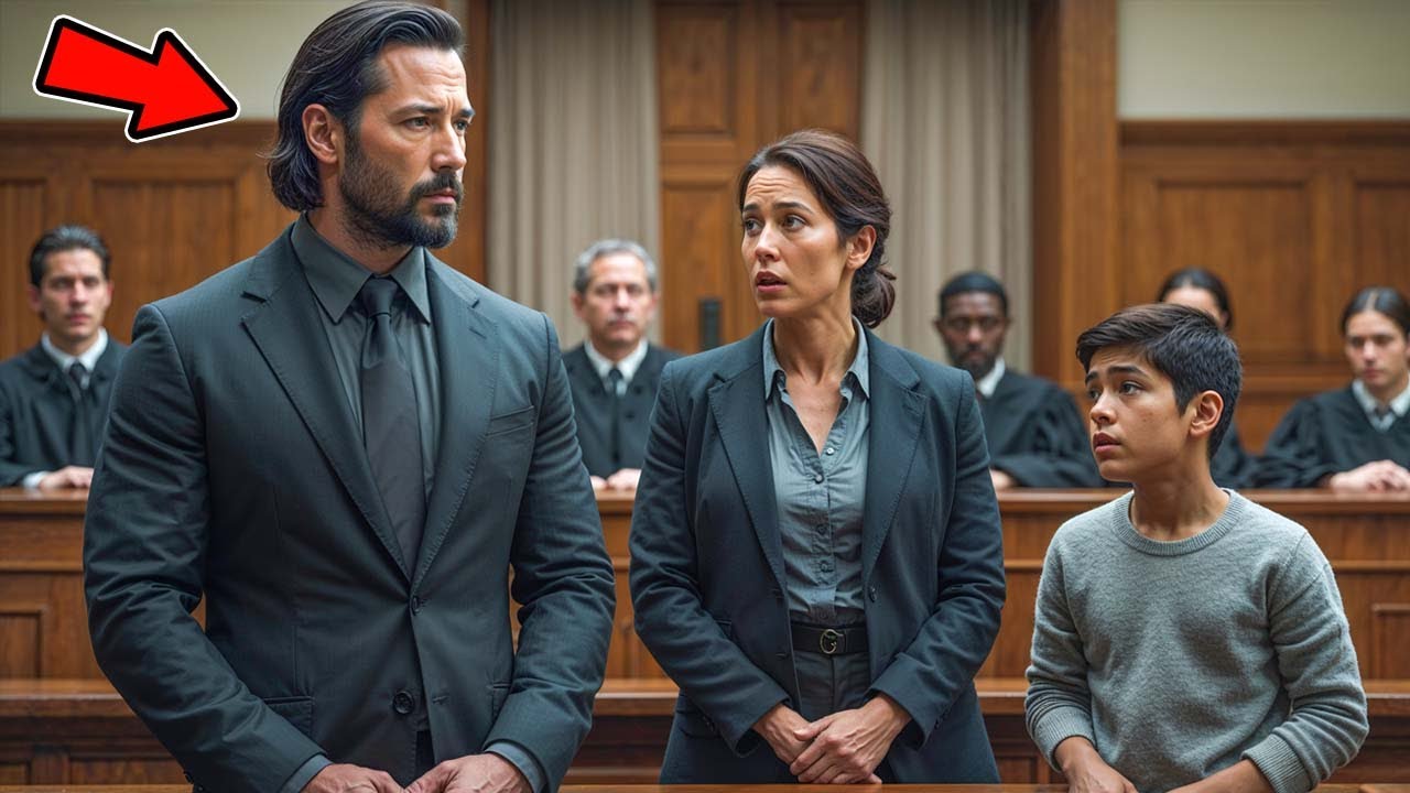 Poor Mother Loses Custody in Court—Until Keanu Reeves Stands Up With a Forgotten Letter