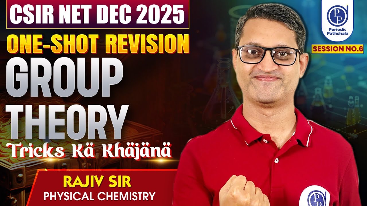 CSIR NET DEC 2025 | Group Theory One Shot Revision | Tricks Ka Khajana | Rajiv Sir