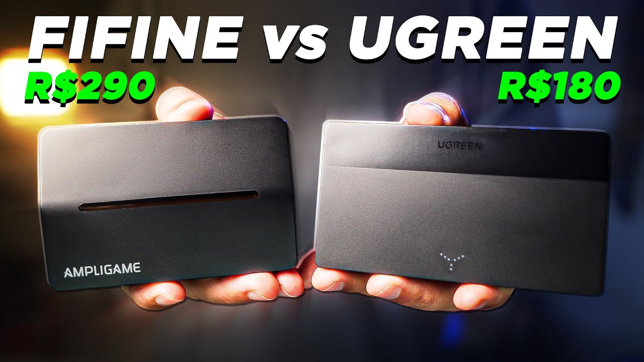 Qual Placa de Captura Comprar? Fifine V3 vs Ugreen HD Video Capture Card CM630