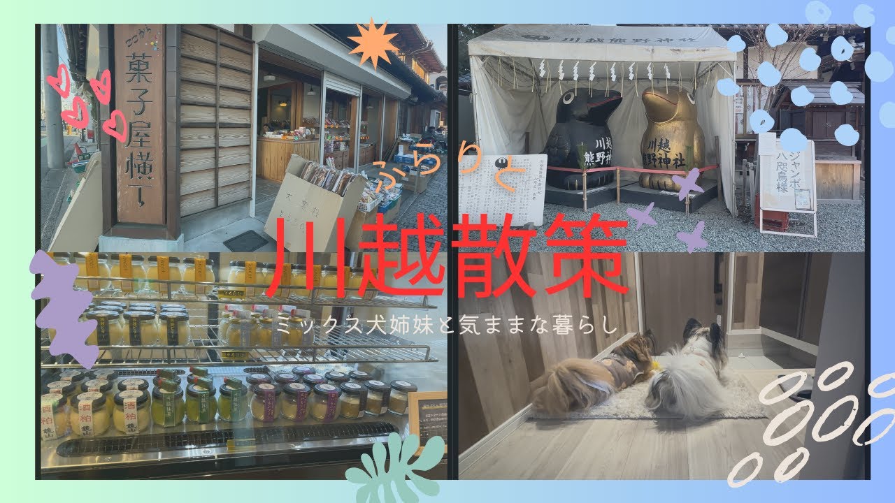 【川越散策】ふらりと買い歩き、こういう時間を楽しみたい。秘密にしたかった場所も紹介します