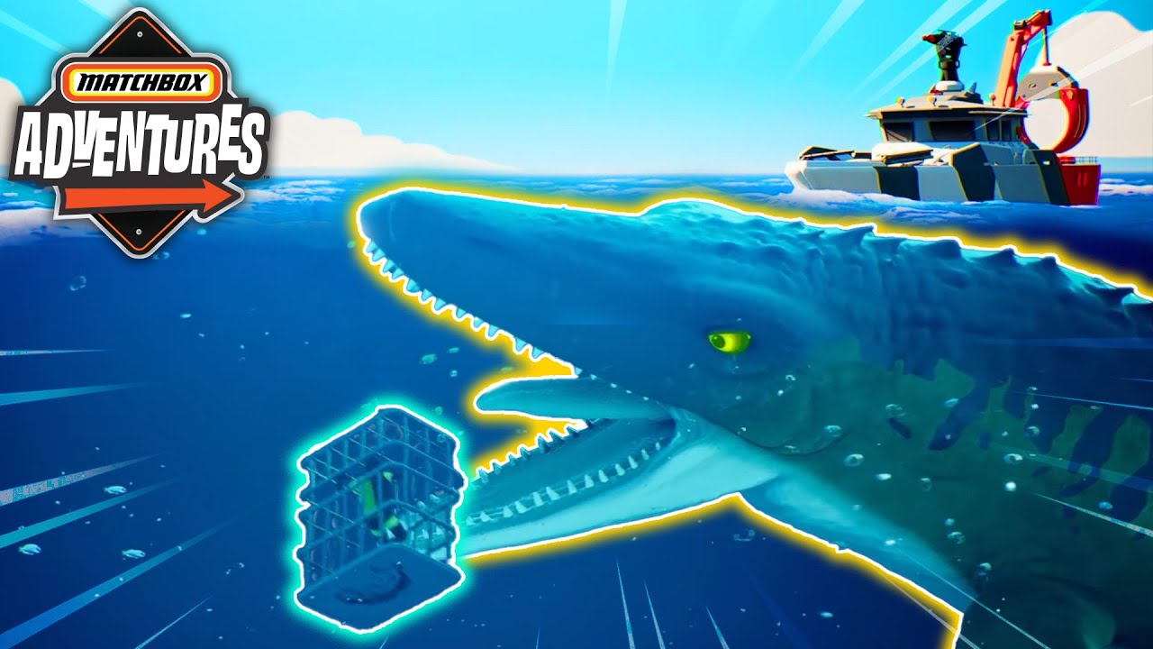 Mosasaurus Ozean-Abenteuer! | Matchbox + Jurassic World