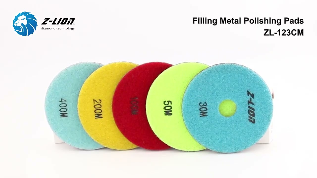 Wet Polishing Pad Granite Marble Artificial Stone 