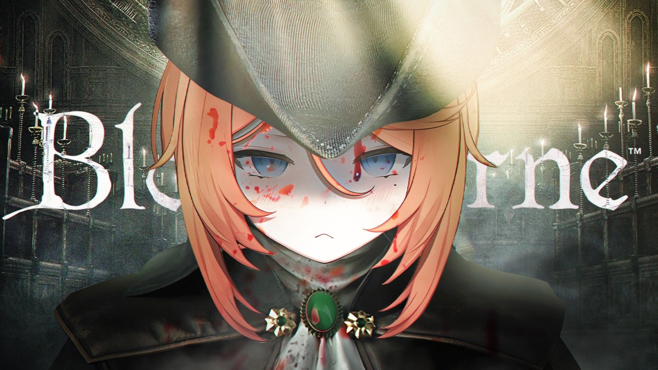 Her FIRST soulslike?! [ Bloodborne - 1 ]