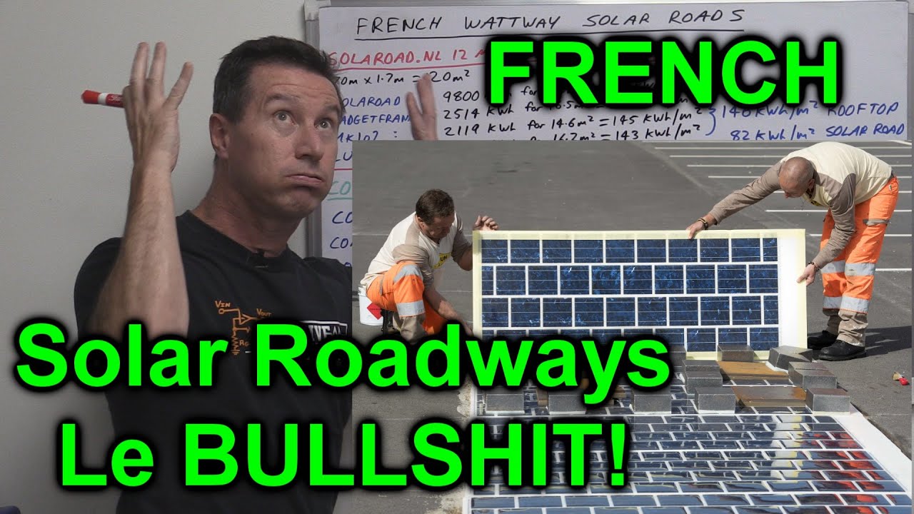 EEVblog #850 - French Wattway Solar Roadways BUSTED!