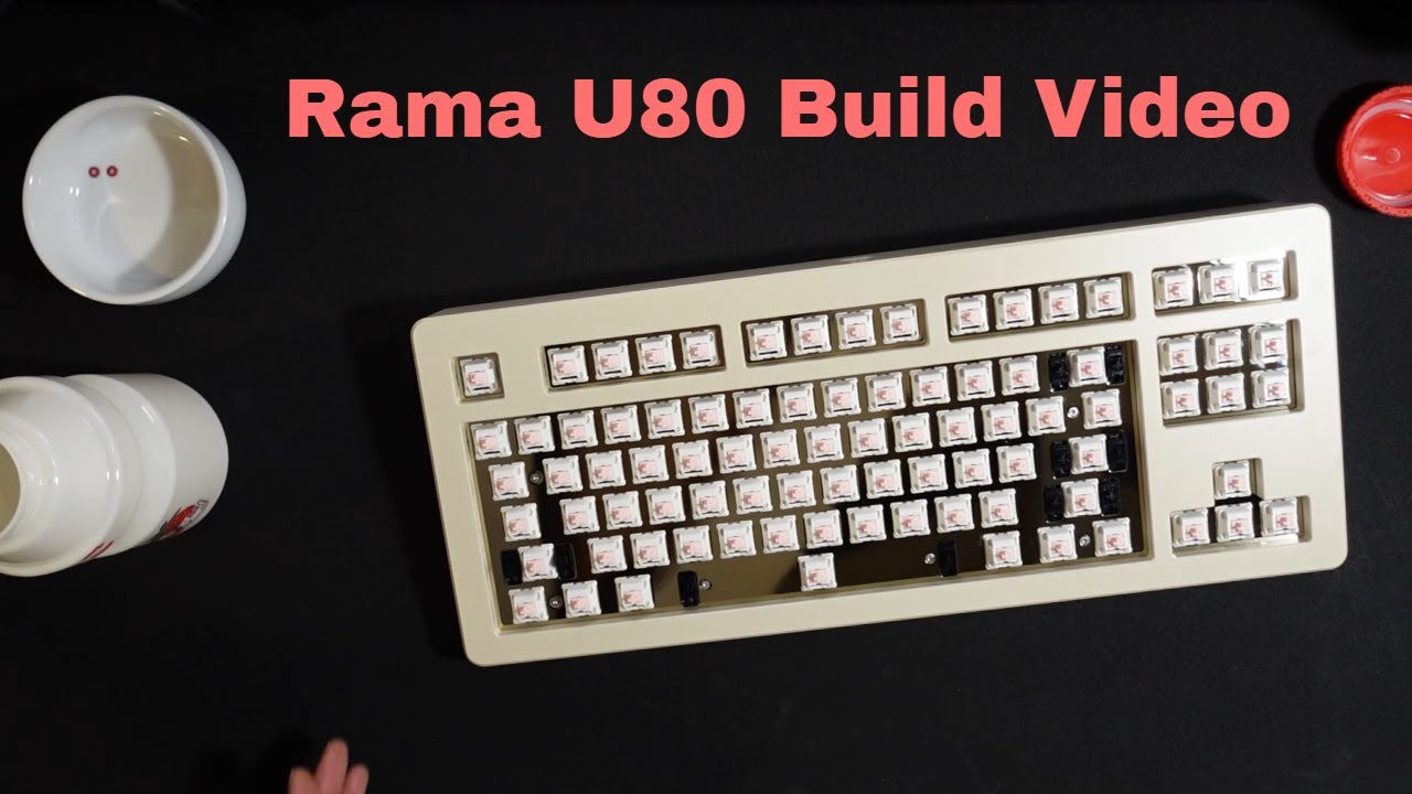 [BUILD VIDEO] Rama U80A S2 + IFK Writer's Block (Mini Review in comments)