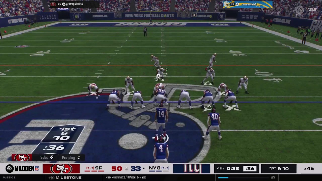 NOX YR5 WK3 VS Chino