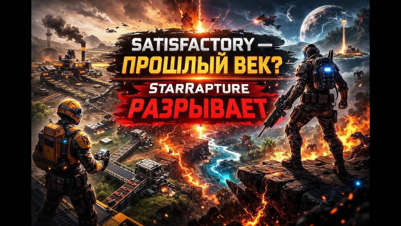 Satisfactory — прошлый век? | StarRapture РАЗРЫВАЕТ