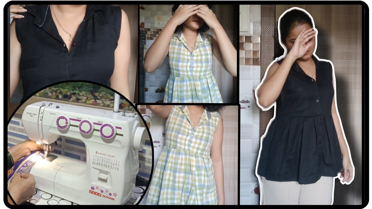 Diy:- men's shirt into beautiful top stitching video.... 💗 #fashion #diy #diysewing #shirt #shorts