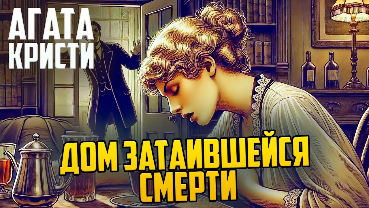 УВЛЕКАТЕЛЬНЫЙ ДЕТЕКТИВ! Агаты Кристи - ДОМ ЗАТАИВШЕЙСЯ СМЕРТИ | Аудиокнига (Рассказ)
