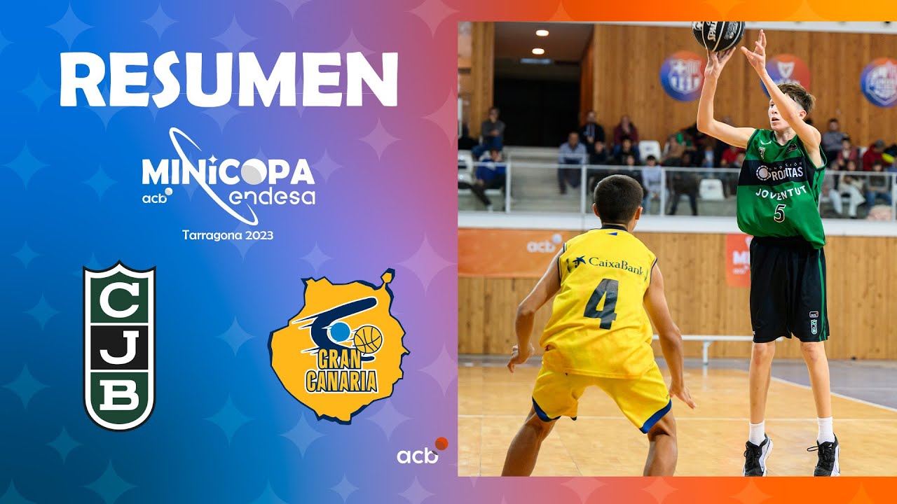 Joventut Badalona - Gran Canaria (95 - 62) RESUMEN | Minicopa Endesa Tarragona 2023