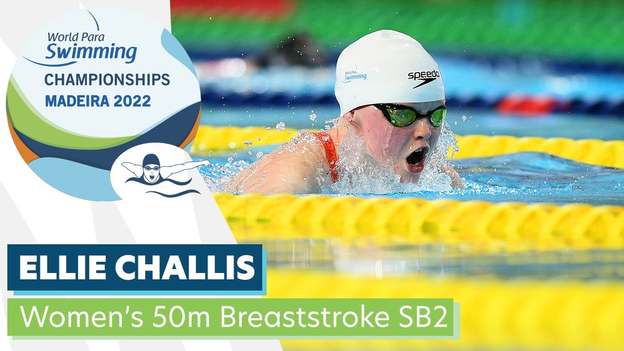 🇬🇧 Ellie Challis absolutely smashes world record! | Women's 50m Breaststroke SB2 - Final