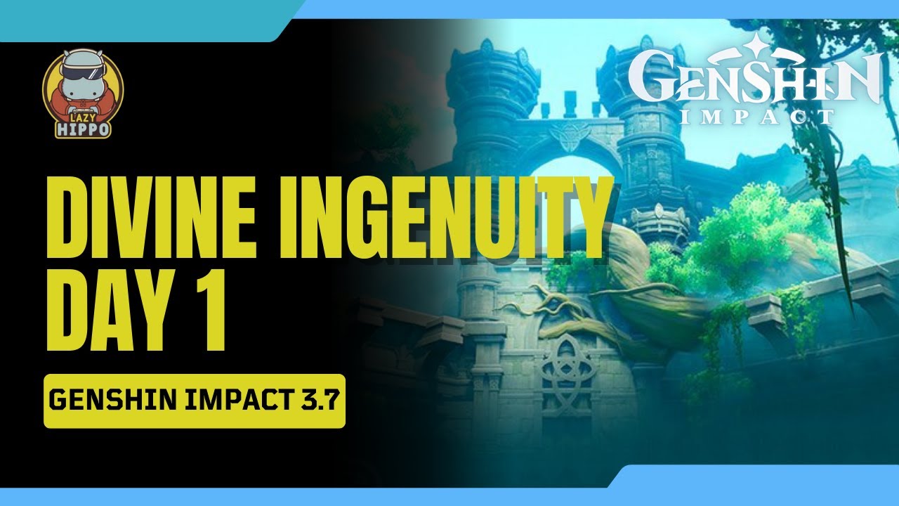 How To Play: Divine Ingenuity Collector's Chapter Day 1 Event Guide Bastion Mechanicus | Genshin 3.7