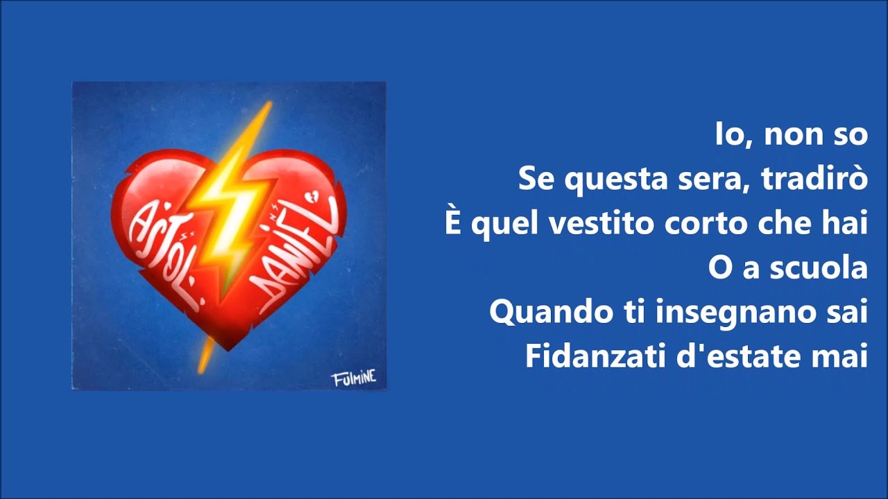 Astol & Daniel - Fulmine (audio lyrics)