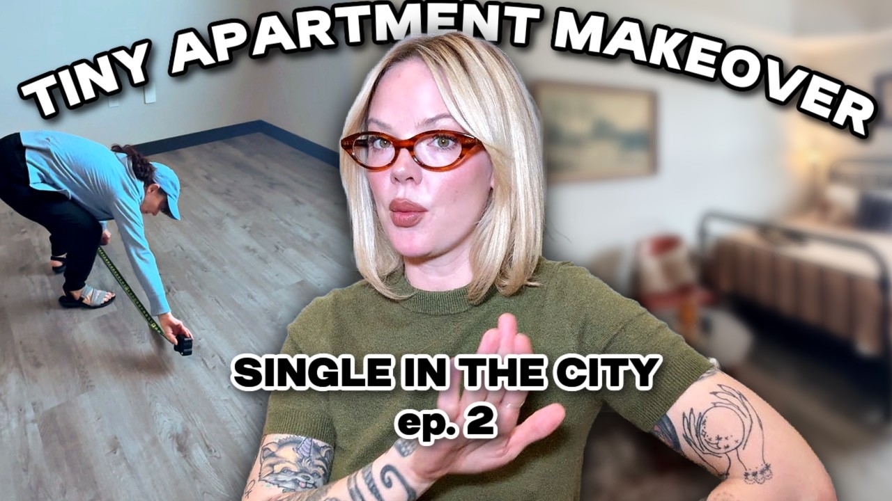 ПРЕОБРАЖЕНИЕ МАЛЕНЬКОЙ КВАРТИРЫ ДО И ПОСЛЕ | Single in the City, эпизод 2