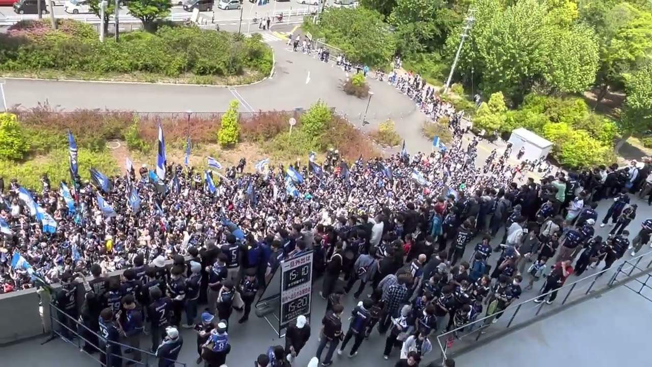 2023/5/3 ガンバ大阪　大阪ダービー　決起集会