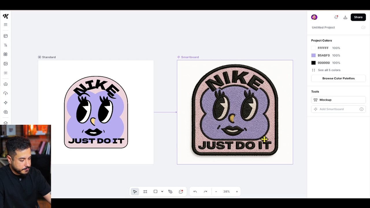 Como fazer EFEITO BORDADO nas estampas da sua MARCA de ROUPAS?