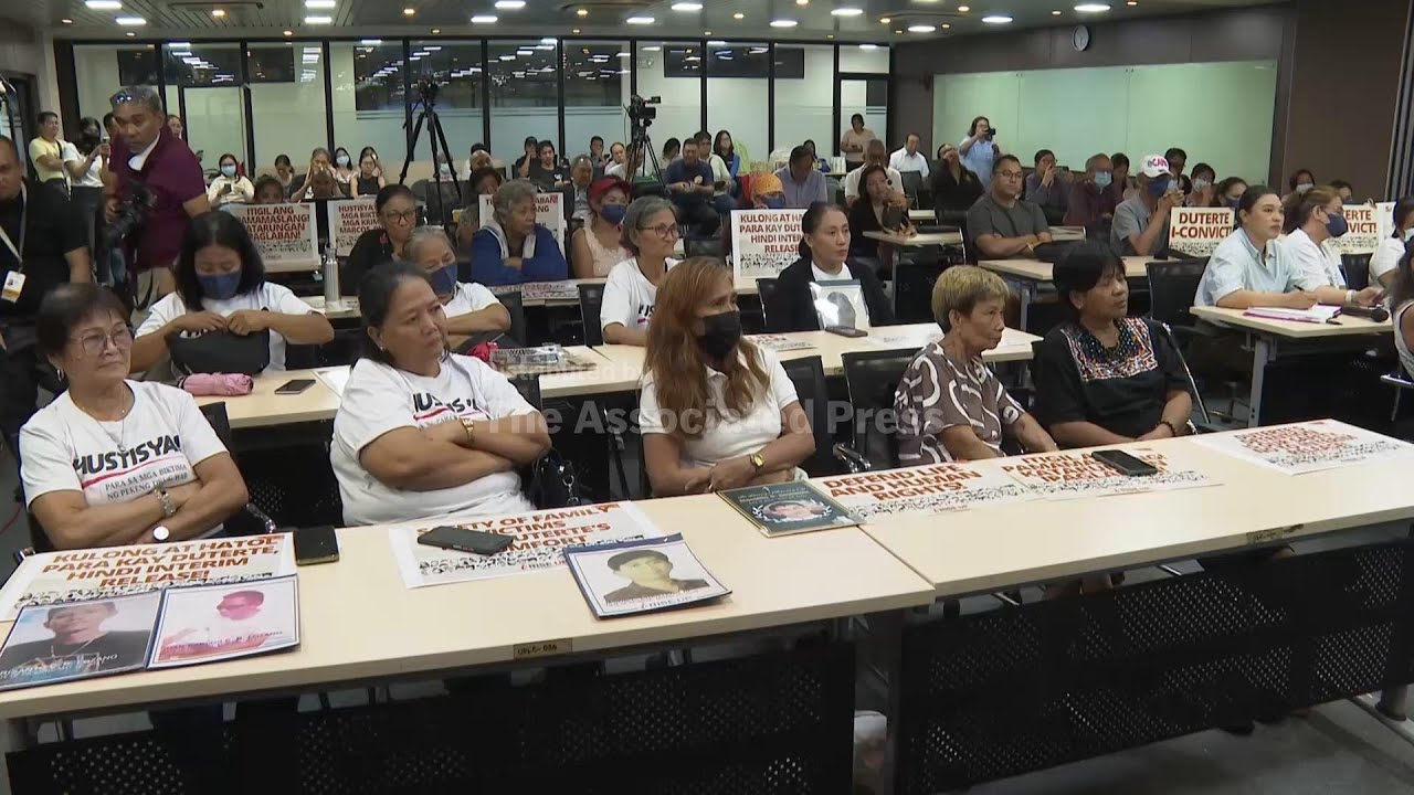 ICC judges reject request to release Duterte from custody