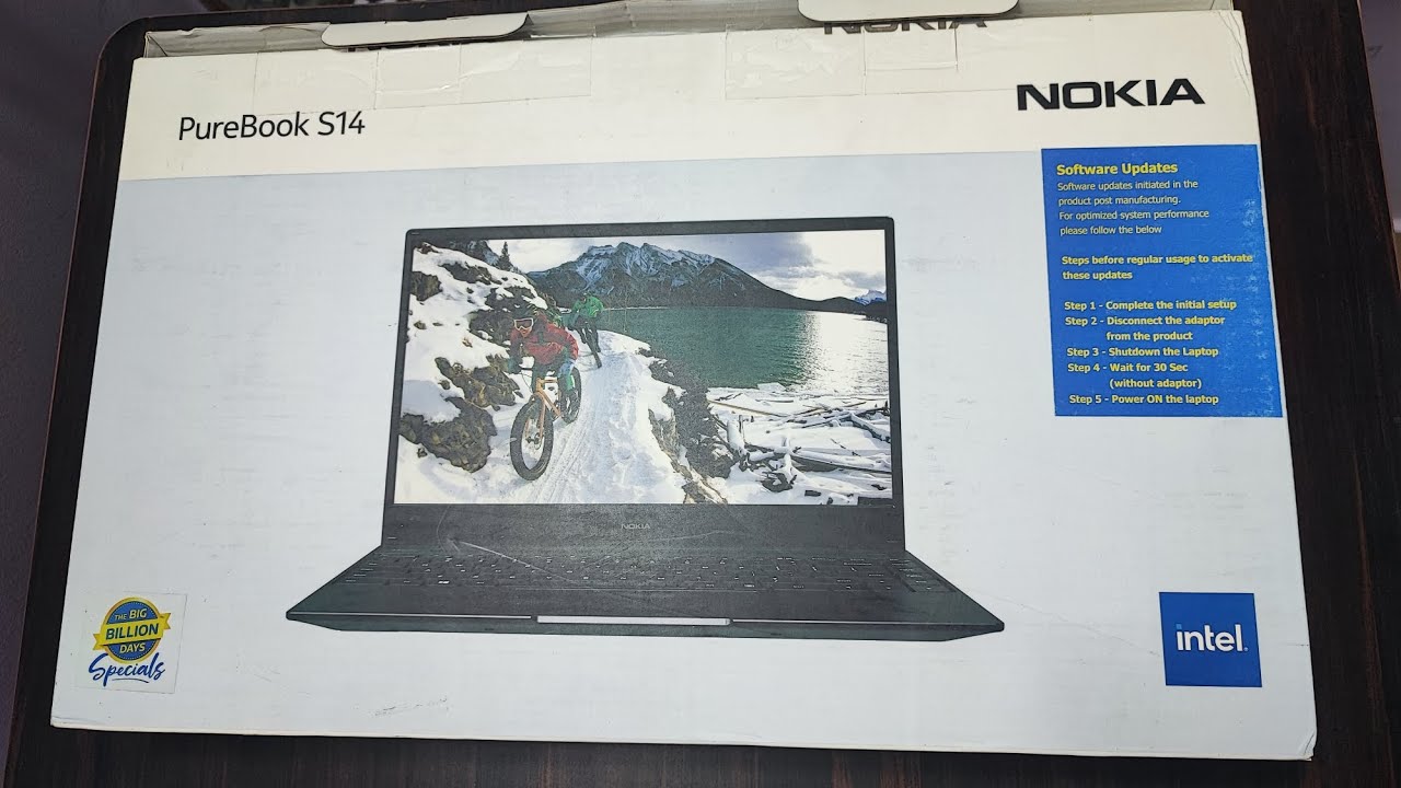 Nokia PureBook S14 powered by the latest 11th Gen Intel Core i5 Windows 11 and 16GB RAM